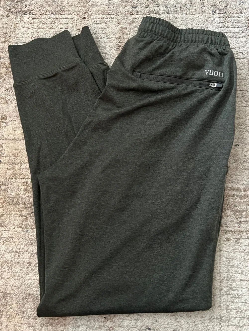 Vuori Sunday Jogger Performance Pants Men Small Green